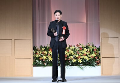 選考委員特別賞を受賞した大倉孝二。