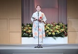 最優秀演出家賞を受賞した稲葉賀恵。