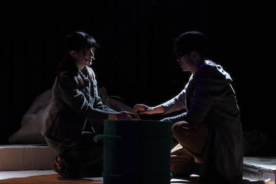 自由バンド「羽止場（はとば）、きみのなみ、だ」より。（撮影：水上琴葉）