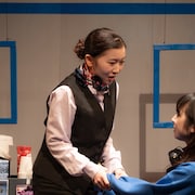 新都心生活 第3回公演「プラットホーム」より。（撮影：川村太貴）