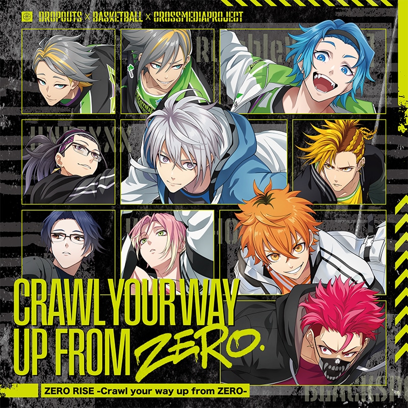 「ZERO RISE -Crawl your way up from ZERO-」が収録されたミニアルバムのジャケット。