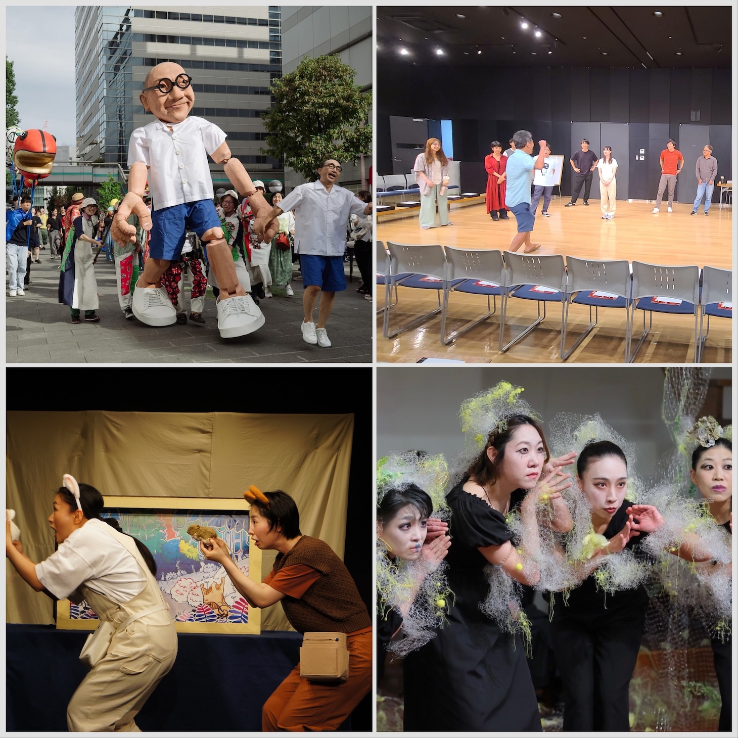 「花とみどりの演劇フェスティバル vol.1」上演演目イメージ