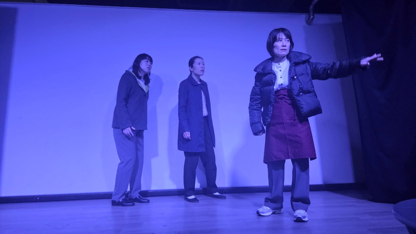 演劇の青山 vol.2 短編集「ばちがい」大阪公演の様子。