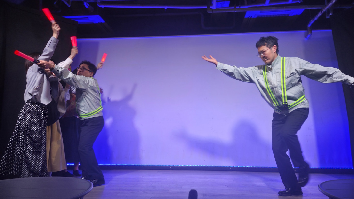 演劇の青山 vol.2 短編集「ばちがい」大阪公演の様子。