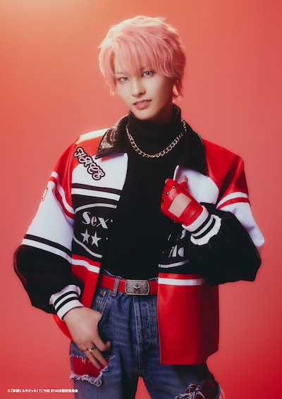 “F/ACE from the stage”より、楢林奏多扮する福原多聞。