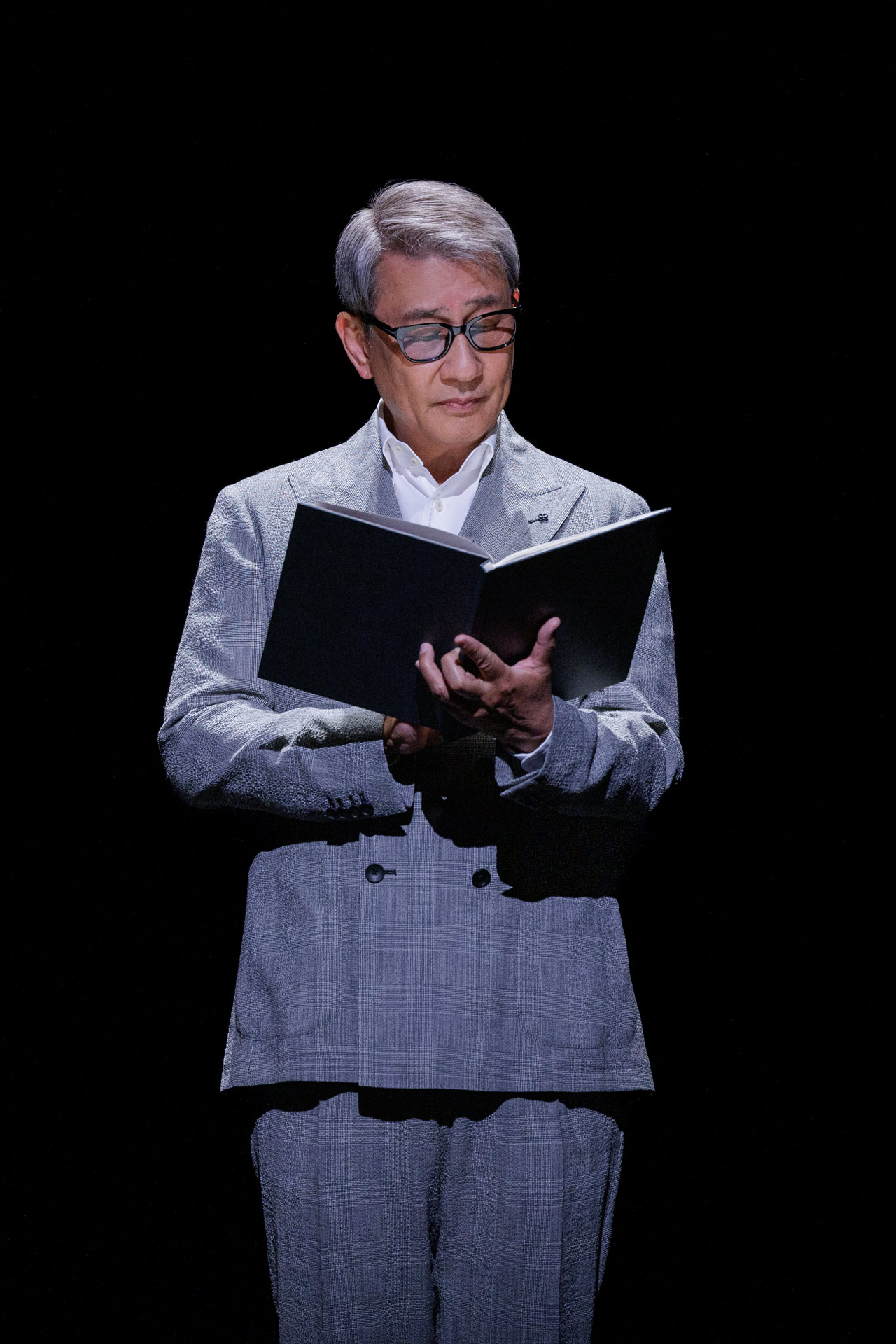 リーディングドラマ「終わった人」より。（撮影：山本倫子）