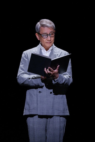 リーディングドラマ「終わった人」より。（撮影：山本倫子）