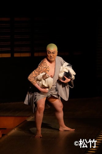 夜の部「三人吉三巴白浪」より。