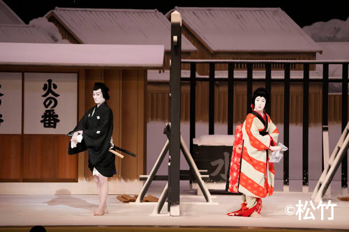 夜の部「三人吉三巴白浪」より。