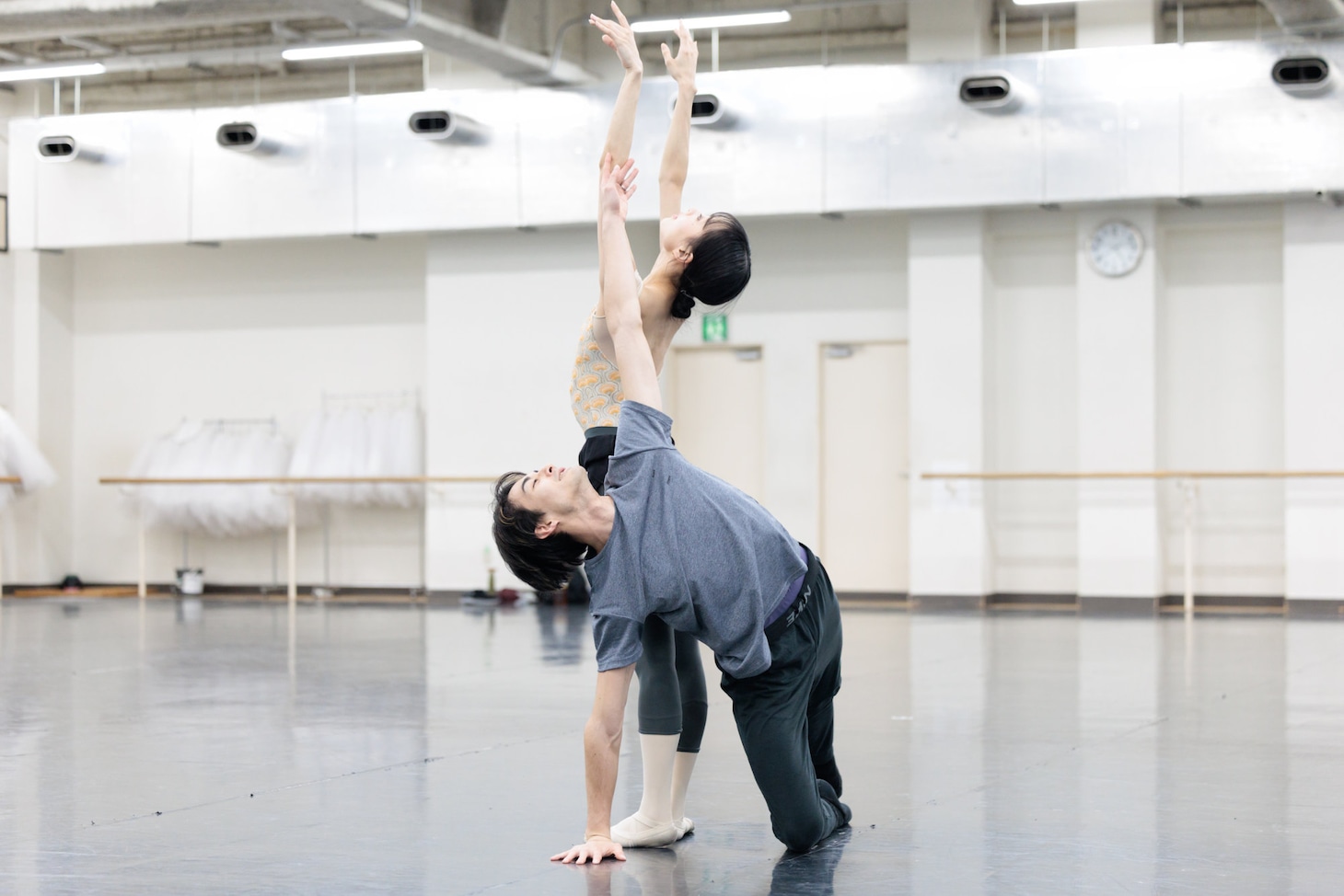 東京バレエ団「かぐや姫」公開リハーサルより。