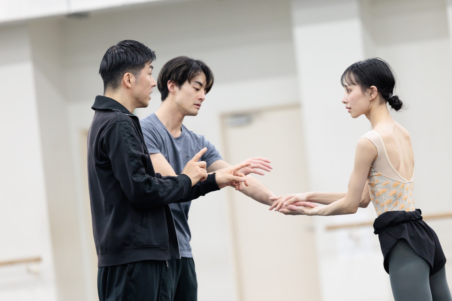 東京バレエ団「かぐや姫」公開リハーサルより。