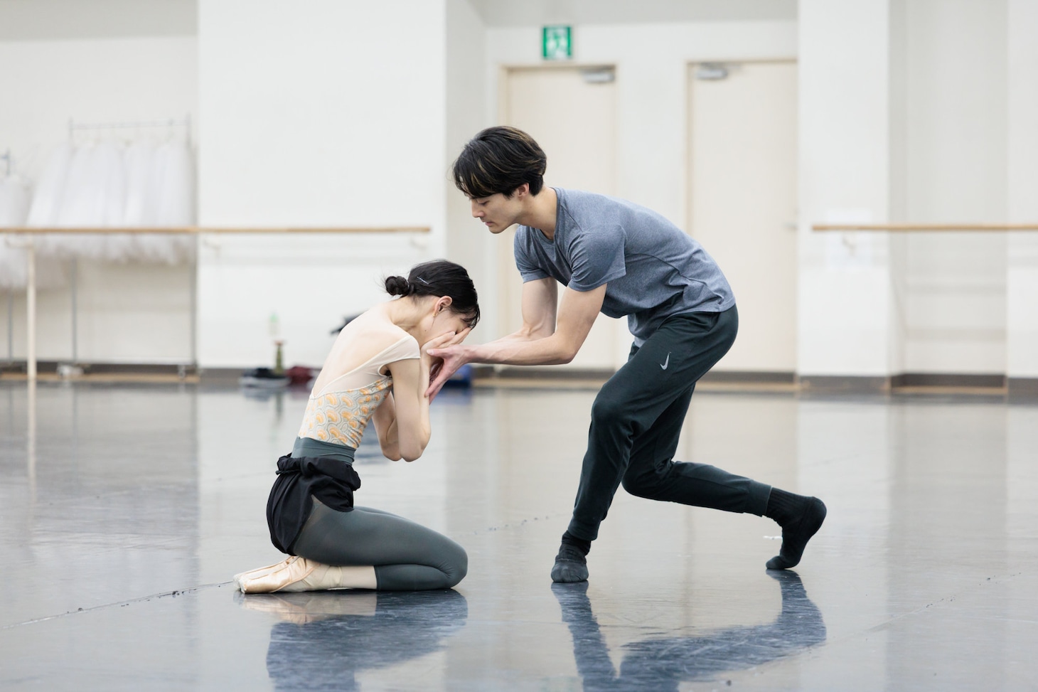 東京バレエ団「かぐや姫」公開リハーサルより。