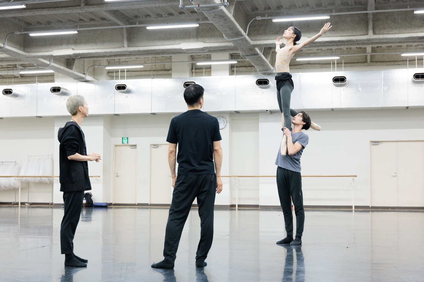 東京バレエ団「かぐや姫」公開リハーサルより。