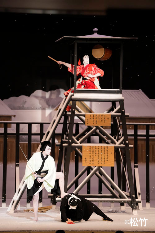 夜の部「三人吉三巴白浪」より。