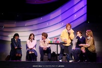 ミュージカル「スキップとローファー」が開幕、清水美依紗「感情のひとつひとつを⼤切に」