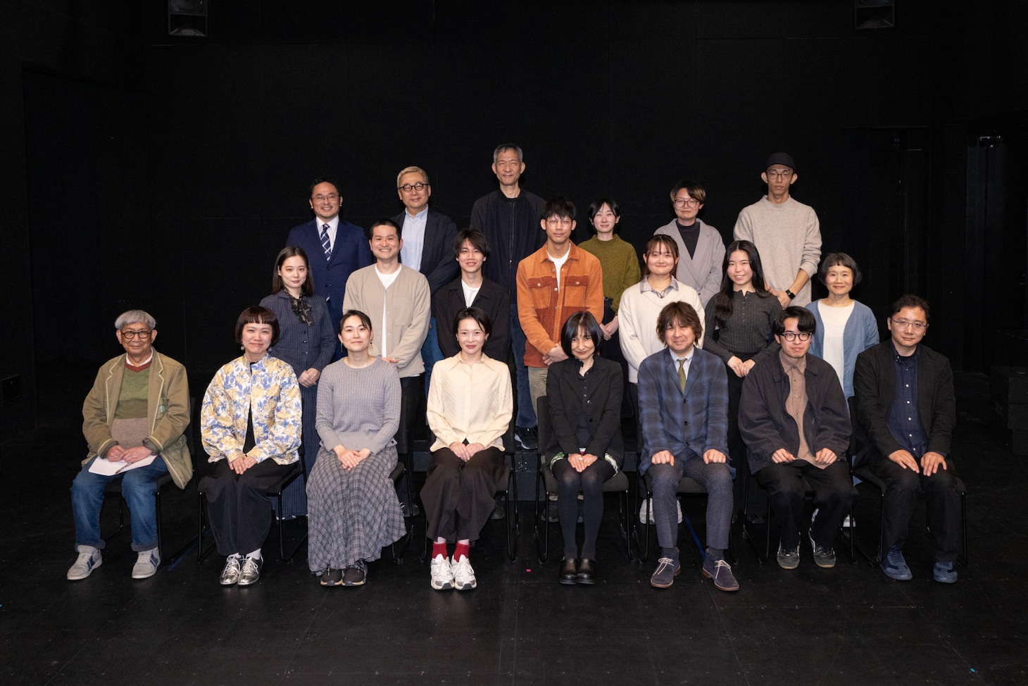 「THEATRE E9 KYOTO 2026年度年間プログラム記者発表」登壇者