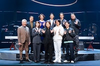 舞台「悪の花」出演者©舞台『悪の花』2026／撮影：Ayano Tomozawa