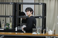 音楽劇「アカネイロのプレリュード～赤坂の奏～」稽古の様子。