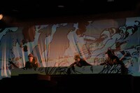 劇団東京ミルクホール第28回本公演 J.K.Goodman さよなら特別興行「虹色のトロツキー 建国大学篇」より。