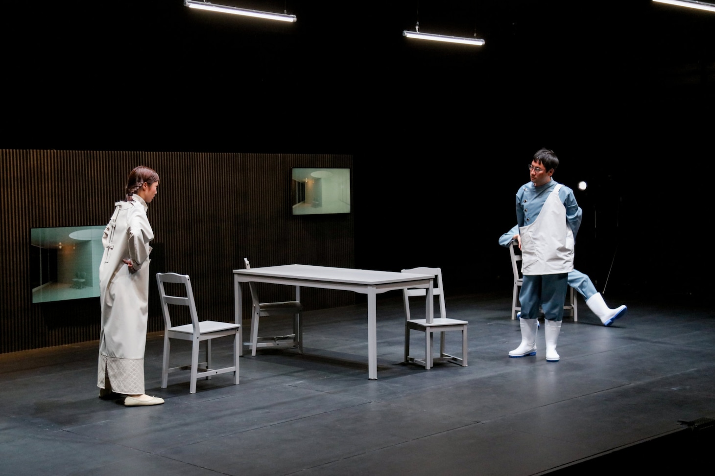 円盤に乗る派「いまのところまだ存在しているわたしのたましいが……」より。（撮影：濱田晋）