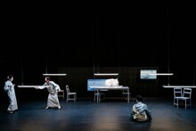 円盤に乗る派「いまのところまだ存在しているわたしのたましいが……」より。（撮影：濱田晋）