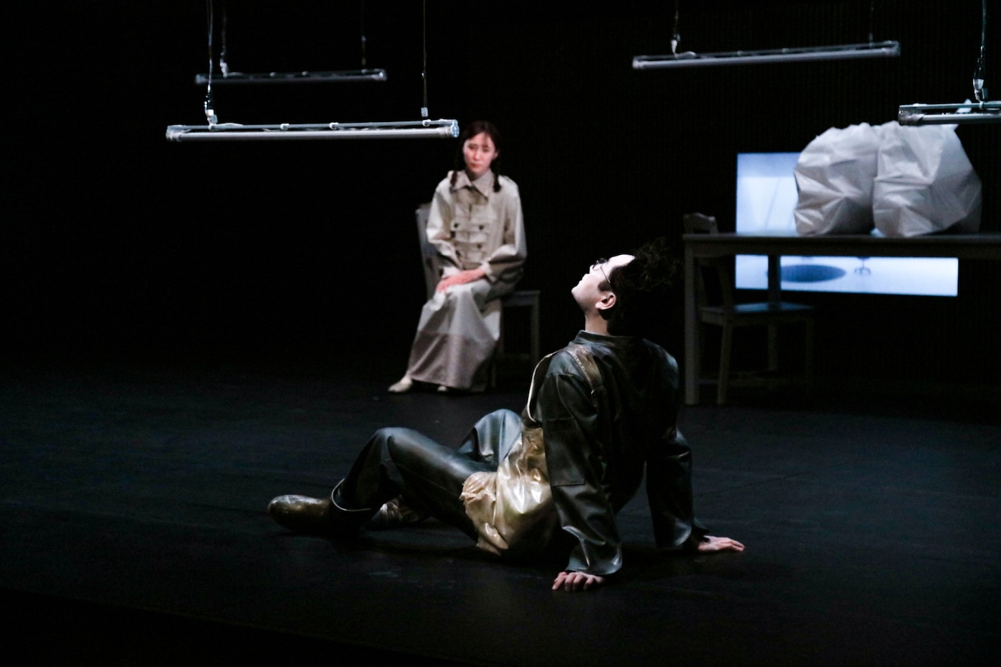 円盤に乗る派「いまのところまだ存在しているわたしのたましいが……」より。（撮影：濱田晋）