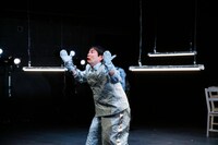 円盤に乗る派「いまのところまだ存在しているわたしのたましいが……」より。（撮影：濱田晋）