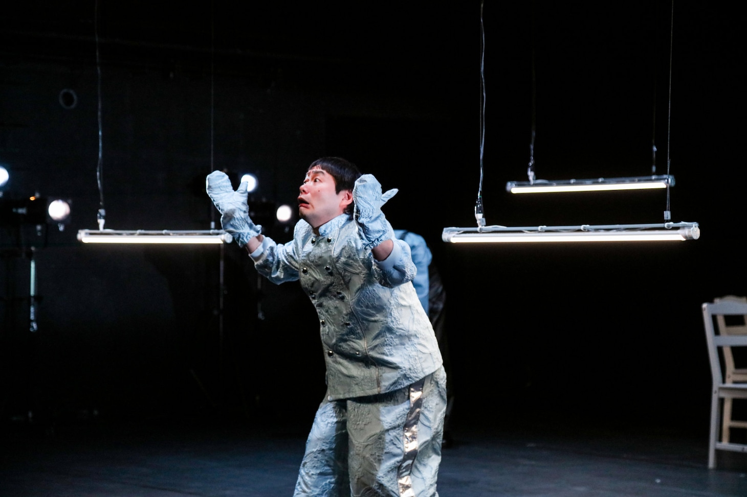 円盤に乗る派「いまのところまだ存在しているわたしのたましいが……」より。（撮影：濱田晋）