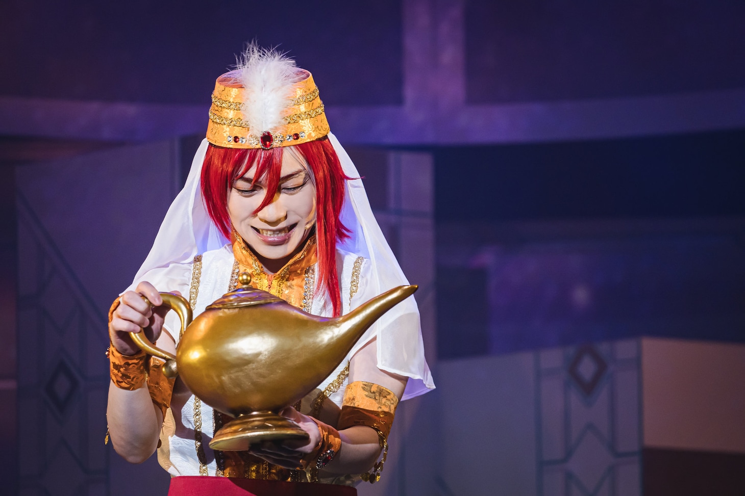 「お願いアラジン！ランプこすって！」より。