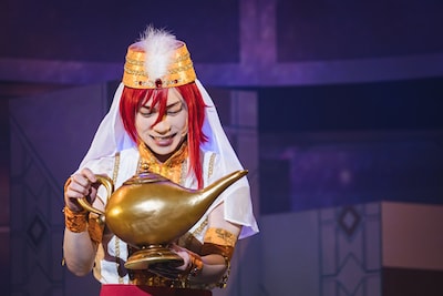 「お願いアラジン！ランプこすって！」より。