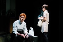 ぱぷりか「どっか行け！クソたいぎい我が人生」（2022年）より。（撮影：堀山俊紀）