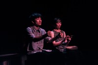 ぱぷりか「どっか行け！クソたいぎい我が人生」（2022年）より。（撮影：堀山俊紀）