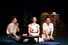 劇団印象-indian elephant- 第33回公演「藤田嗣治～白い暗闇～」より。（撮影：菅原康太）