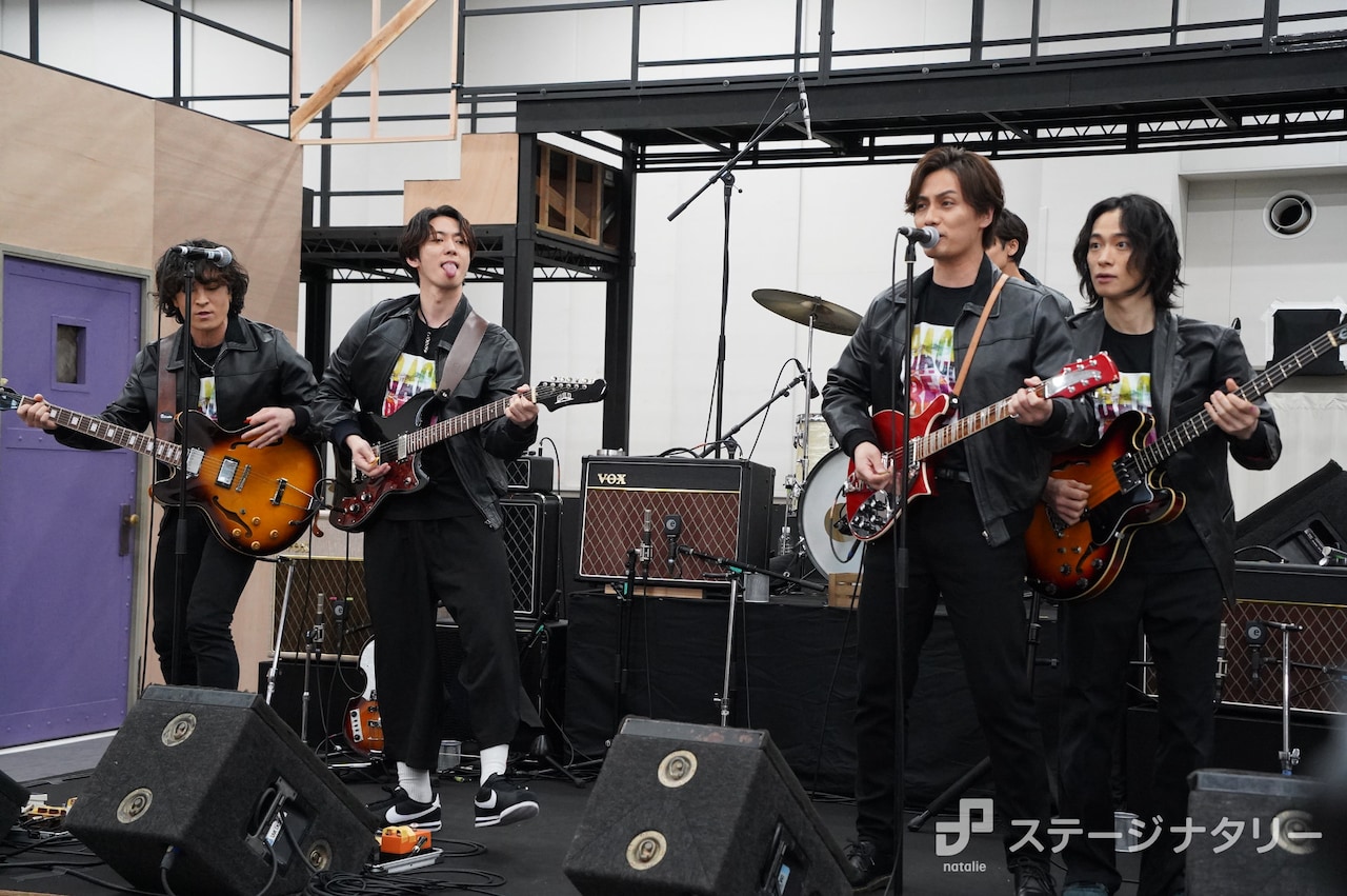 「BACKBEAT」ファイナルへ熱量加速！戸塚祥太「60年後も憧れられるビートルズ目指して」
