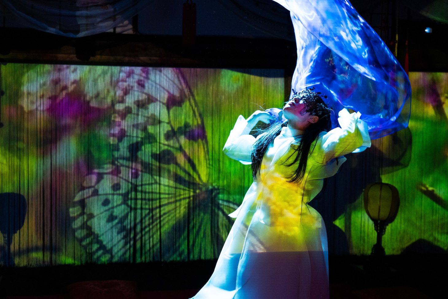 KYOTO NIPPON FESTIVAL 2026 イマーシブシアター「花宵の大茶会」より。