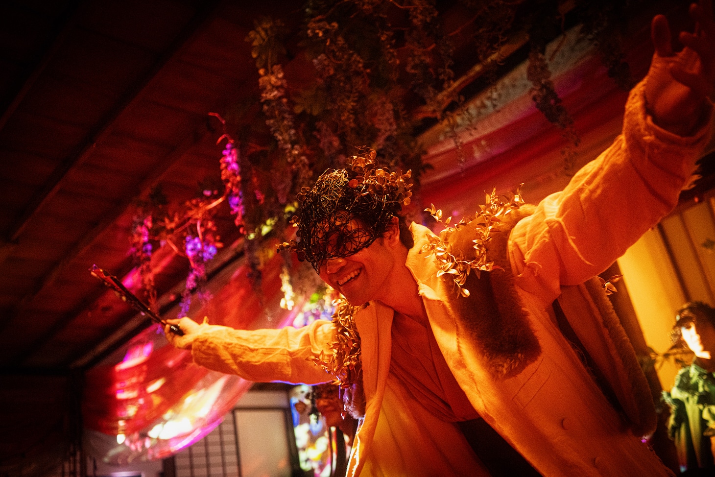 KYOTO NIPPON FESTIVAL 2026 イマーシブシアター「花宵の大茶会」より。