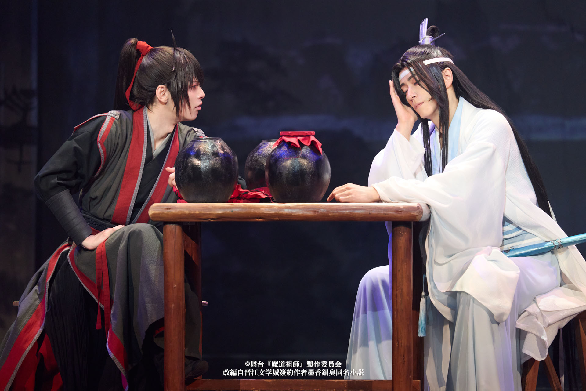 舞台魔道祖師 遡洄編 ステそし 魏無羨 藍忘機 金子隼也 廣瀬智紀 魔道祖師』遡洄（そかい）編、“魏無羨”金子隼也＆“藍忘機”廣瀬智紀を