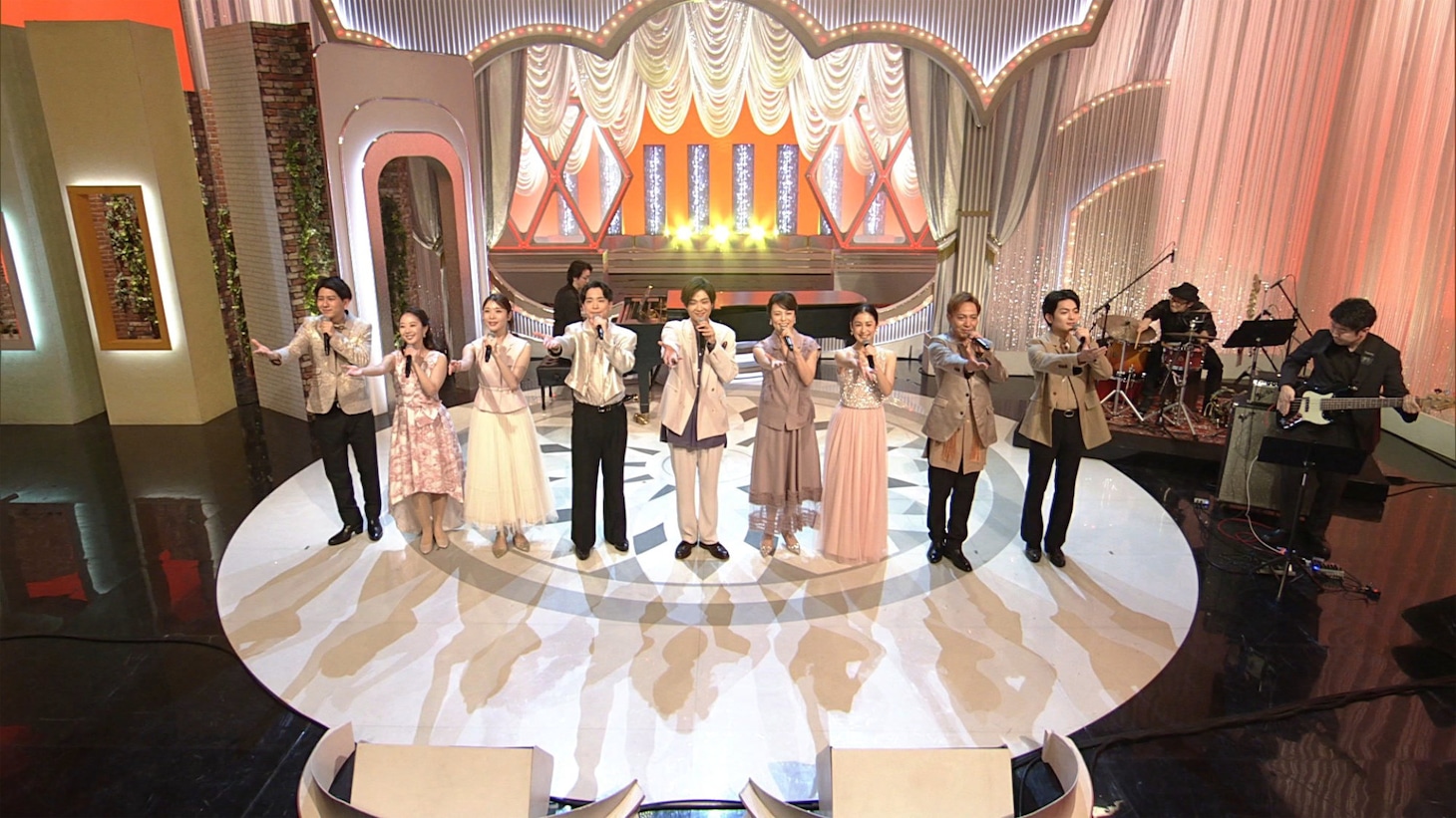 「はやウタ」3月23日放送回より、HEROESのパフォーマンス。（写真提供：NHK）