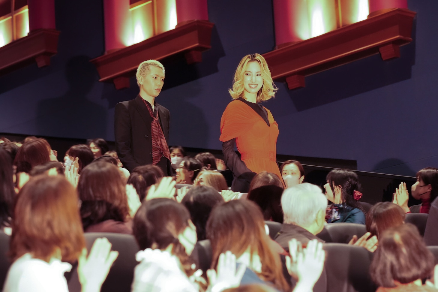 「ゲキ×シネ『紅鬼物語』」舞台挨拶より。