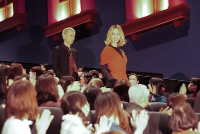 「ゲキ×シネ『紅鬼物語』」舞台挨拶より。