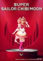 Team Silver Moonより、西條妃華扮するスーパーセーラーちびムーン / ちびうさのキャラクタービジュアル。