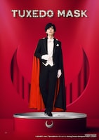 Team Silver Moonより、Sufa扮するタキシード仮面 / 地場衛のキャラクタービジュアル。