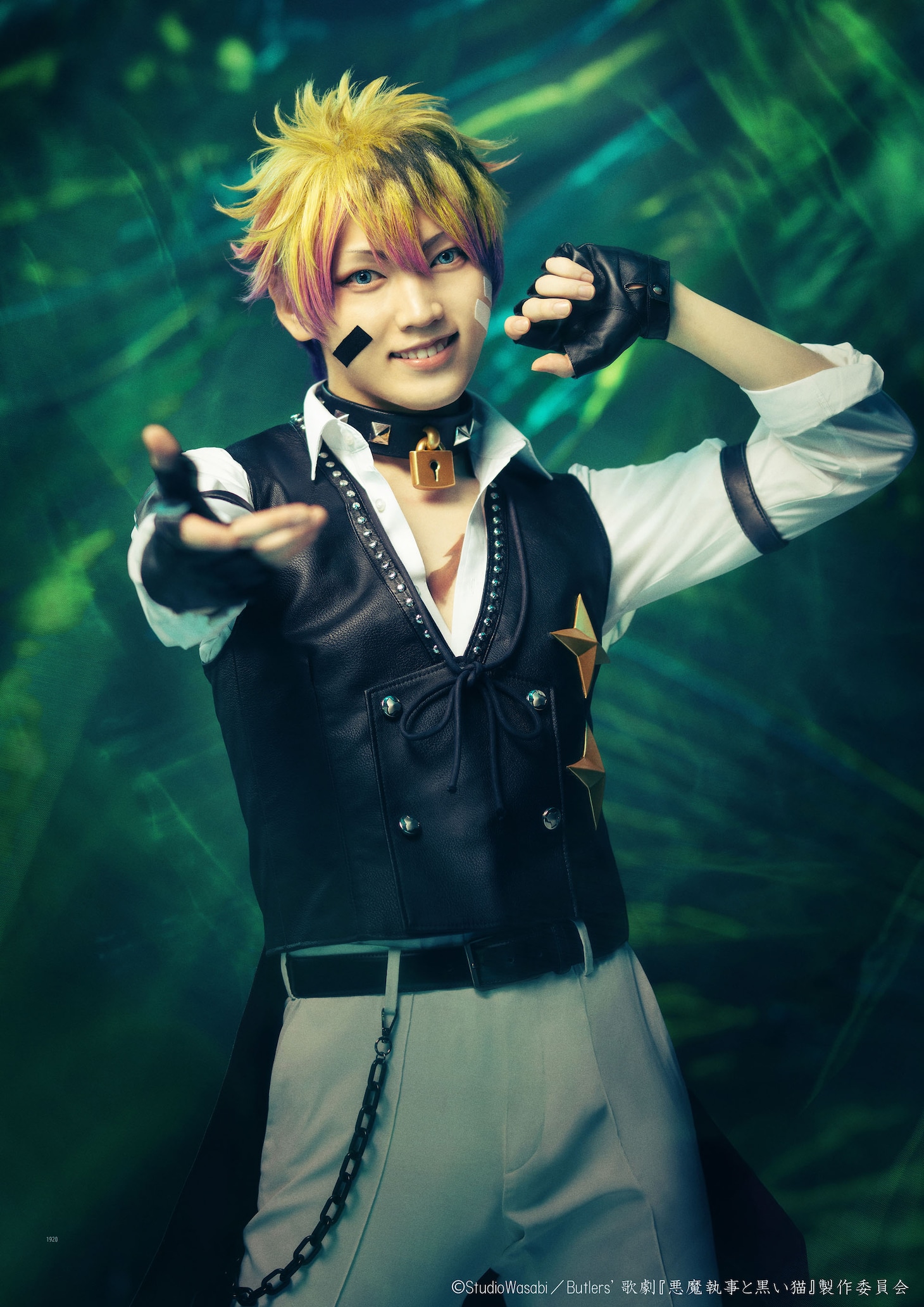 安藤夢叶扮するロノ・フォンティーヌ。