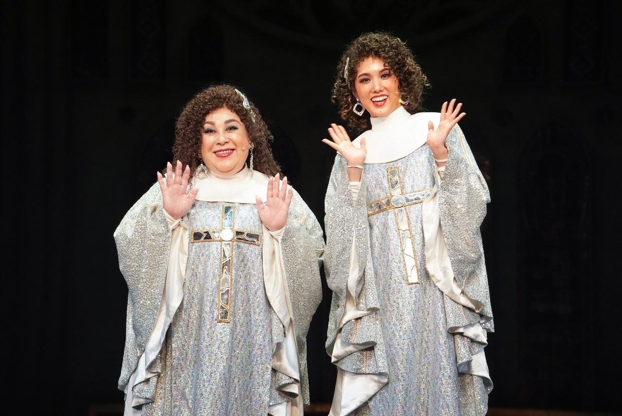 森公美子「これからは彩風咲奈のもの！」ミュージカル「天使にラブ・ソングを」明治座で開幕