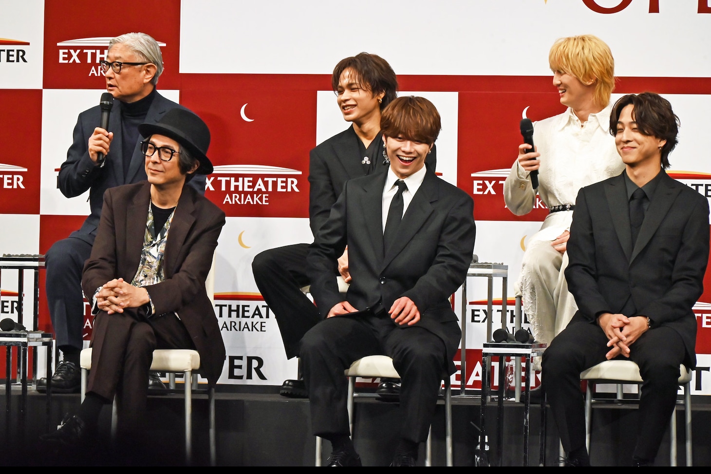 EX THEATER ARIAKE（東京ドリームパーク内）オープニングラインナップ発表会より。