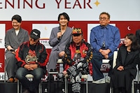 EX THEATER ARIAKE（東京ドリームパーク内）オープニングラインナップ発表会より。