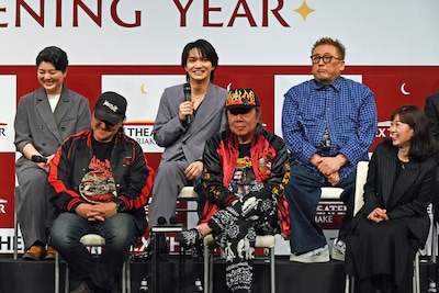 EX THEATER ARIAKE（東京ドリームパーク内）オープニングラインナップ発表会より。