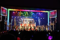 「ほんまおおきに大阪松竹座」の様子。