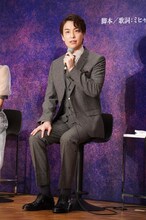 「レベッカ」海宝直人が除幕に初挑戦！明日海りおはタイトル曲にプレッシャー「毎日ステーキ必要」