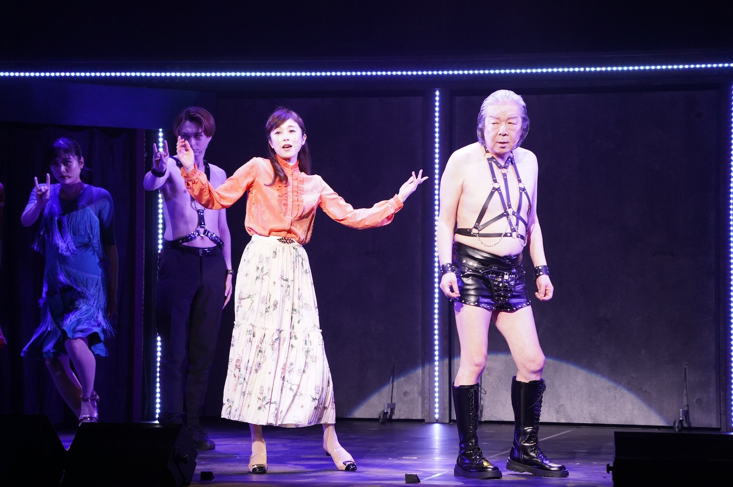 PARCO&CUBE produce 2026「音楽劇 ポルノスター」より。